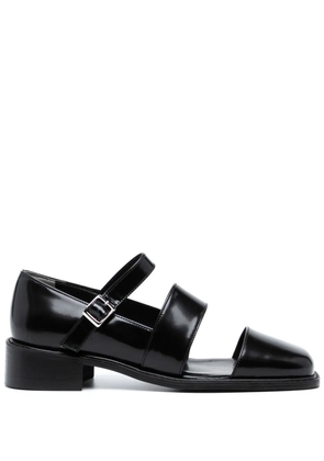 Kimhekim leather Mary Jane shoes - Black