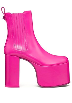 Valentino Garavani Club platform Chelsea boots - Pink