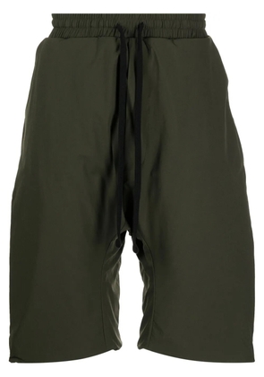 Thom Krom drawstring drop-crotch shorts - Green