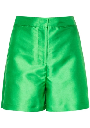 Blanca Vita satin short shorts - Green