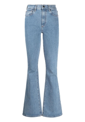 Le Jean Remy high-waisted flare jeans - Blue
