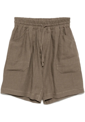 Jan Jan Van Essche drawstring waist short - Neutrals
