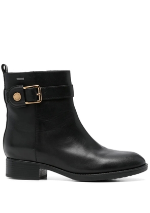 Geox 30mm Felicity Abx biker boots - Black