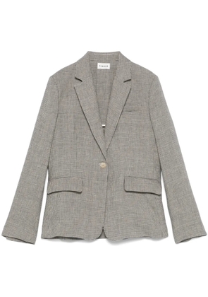 P.A.R.O.S.H. houndstooth-pattern blazer - Black