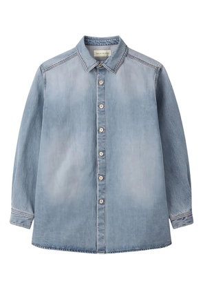 Man On The Boon. denim shirt - Blue