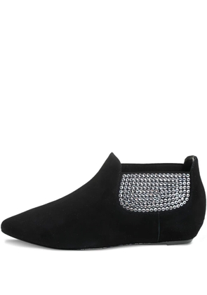 Giuseppe Zanotti Vintage Pre-owned suede crystal-embellished boots - Black