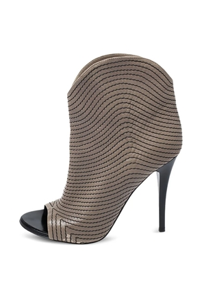 Giuseppe Zanotti Vintage 110mm leather boots - Neutrals