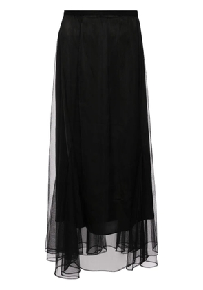 JNBY tulle maxi skirt - Black