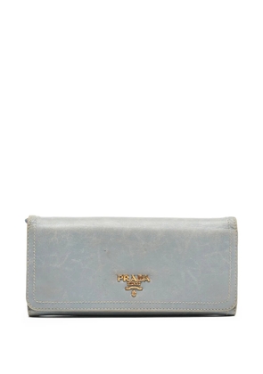 Prada Pre-Owned leather wallet - Blue