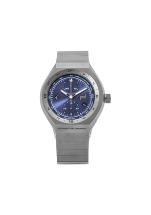Porsche Design 2017 pre-owned Monobloc Actuator GMT-Chronotimer 45.5mm - Blue