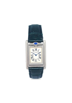 Cartier 1980-1990 pre-owned Tank 22mm - Green