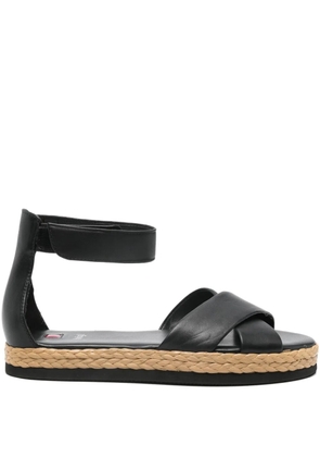 Hogl criss-cross ankle-strap sandals - Black