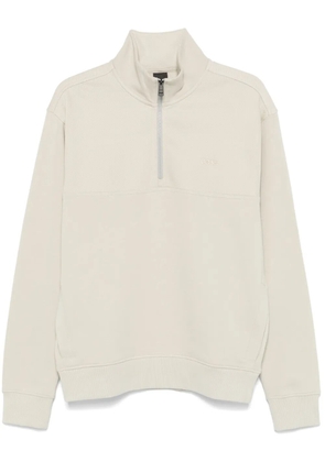 BOSS half-zip sweater - Neutrals