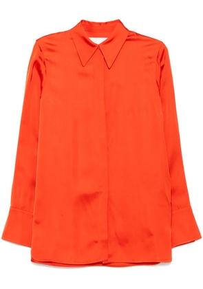 Jil Sander long sleeves shirt - Orange
