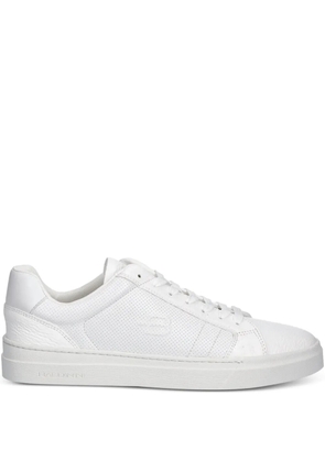 Baldinini logo-embroidered sneakers - White
