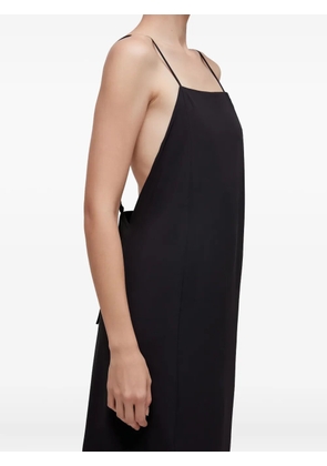 Osklen open-back balloon midi dress - Black