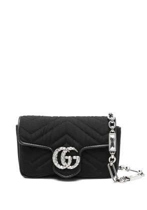 Gucci Pre-Owned Gucci Marmont belt bag - Black