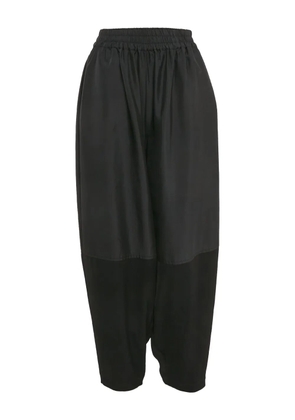 mii paneled trousers - Black