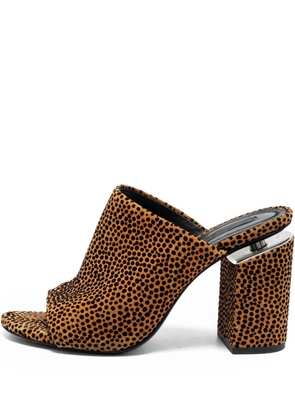 Pre-Owned Alexander Wang 100mm leather sandals - Brown