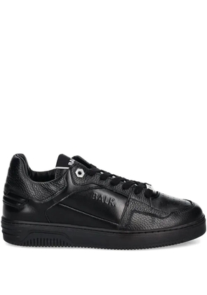 BALR. The Club Urban Cup leather panelled lace-up sneakers - Black