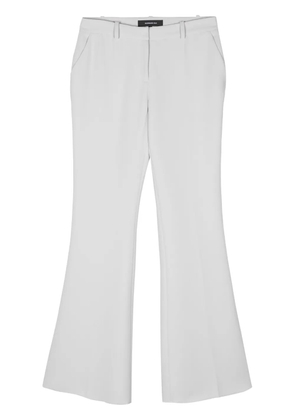 Barbara Bui flared crepe trousers - Grey
