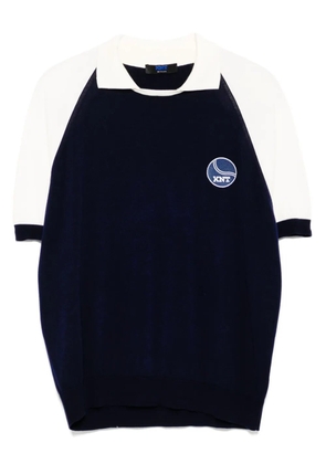 Kiton Knt polo shirt - Blue