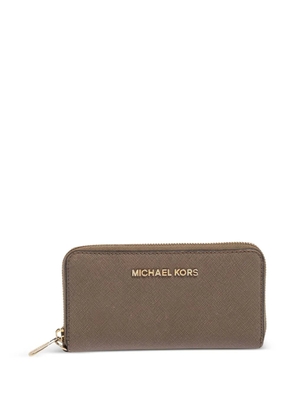 Michael Kors Vintage Pre-owned leather zip wallet - Neutrals