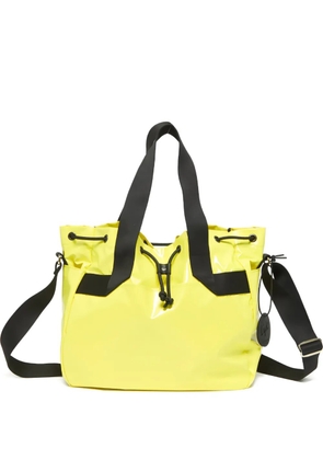 Jack Gomme drawstring top-handle shoulder bag - Yellow