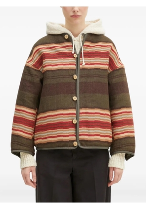 visvim button-fastening reversible jacket - Green