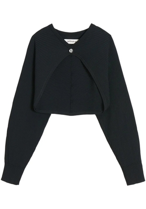 Apparis ribbed cardigan - Black