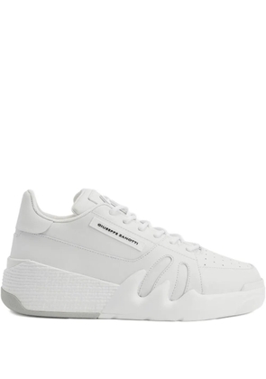 Giuseppe Zanotti Talon leather sneakers - White