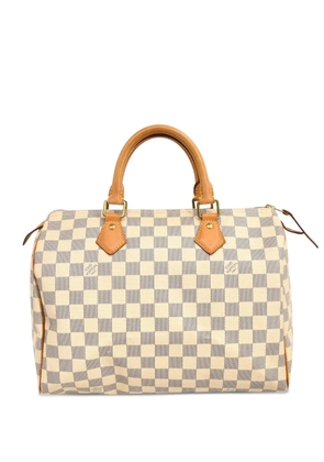 Louis Vuitton Pre-Owned 2014 Damier Azur Speedy 30 handbag - Neutrals