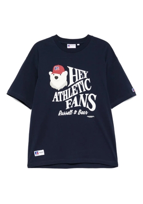 CHOCOOLATE X Russell Athletic graphic t-shirt - Blue