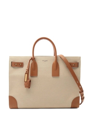 Saint Laurent Pre-Owned 2021 large Shin handbag - Neutrals