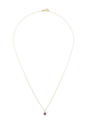 Wouters & Hendrix Gold 18K gold ruby and diamond necklace