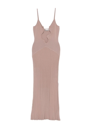 Christopher Esber Salacia Wire Sunray dress - Brown