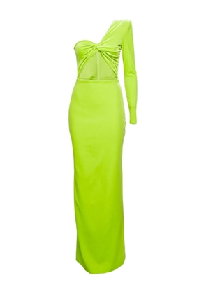 Alex Perry 2024 one-shoulder maxi dress - Green