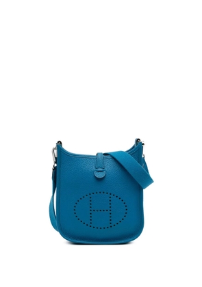 Hermès Pre-Owned 2017 Clemence Evelyne TPM 16 crossbody bag - Blue