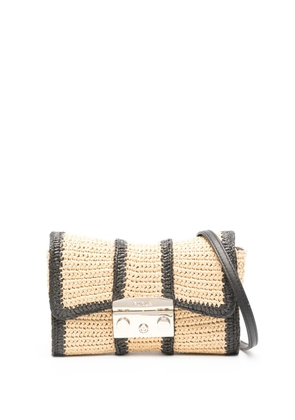 Furla mini Metropolis Remix cross body bag - Neutrals