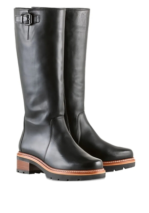 Hogl Skope buckle-detail knee-high boots - Black