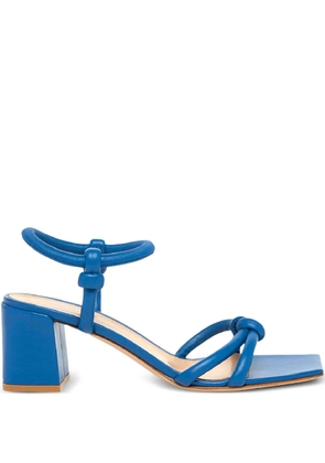 Gianvito Rossi 55mm Knotted strappy sandals - Blue