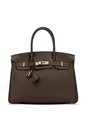 Hermès Pre-Owned 2015 Togo Birkin Retourne 30 handbag - Brown