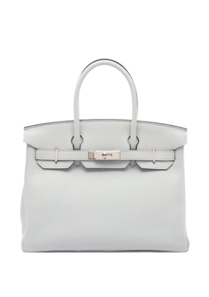 Hermès Pre-Owned 2021 Birkin 30 leather handbag - Blue