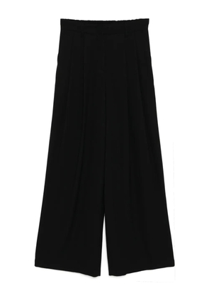 Goen.J tuck palazzo pants - Black