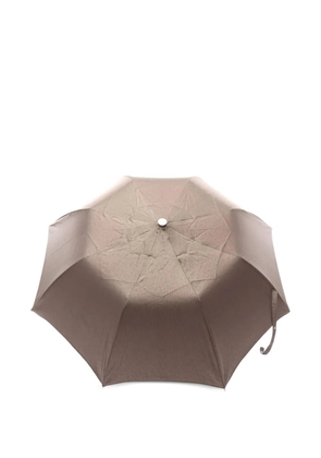 Hermès Pre-Owned 2010 folding patterned umbrella - Brown