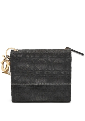 Christian Dior Pre-Owned Lady Dior wallet - Black