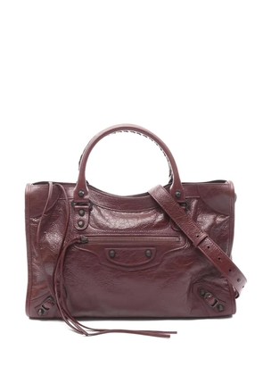 Balenciaga Pre-Owned medium Le City two-way handbag - Brown