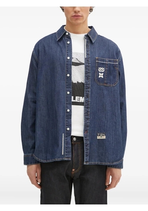 EVISU pocket graphic shirt - Blue