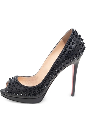 Christian Louboutin Pre-Owned stud-embellished heeled pumps - Black