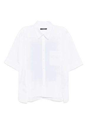 SONGZIO embroidered shirt - White